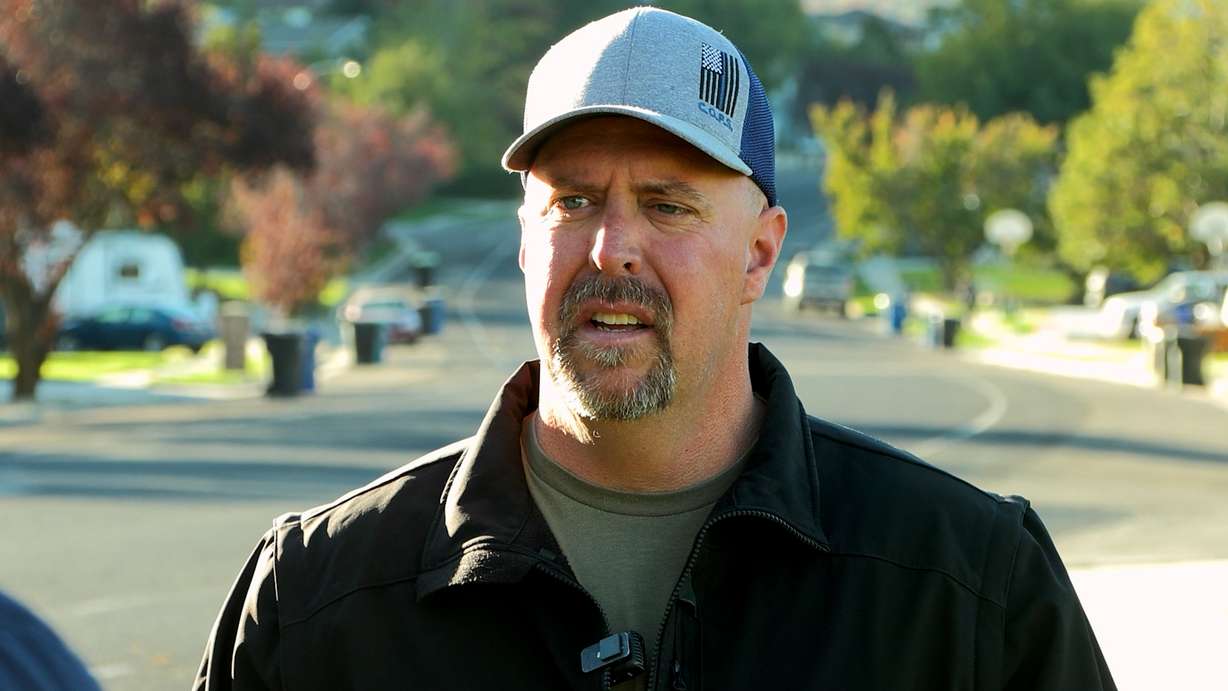 Mike Allred is a six-year deputy at the Box Elder County Sheriff's Office.