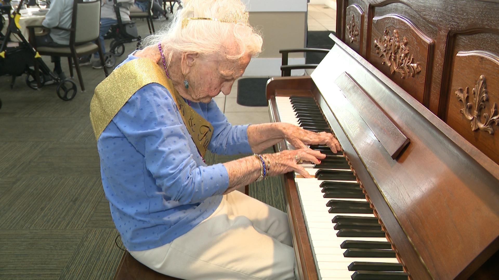 Lindon woman celebrates 99th birthday by sharing her lifelong love of music