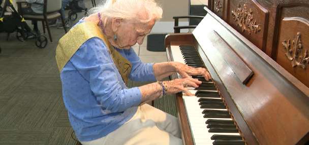 Lindon woman celebrates 99th birthday by sharing her lifelong love of music