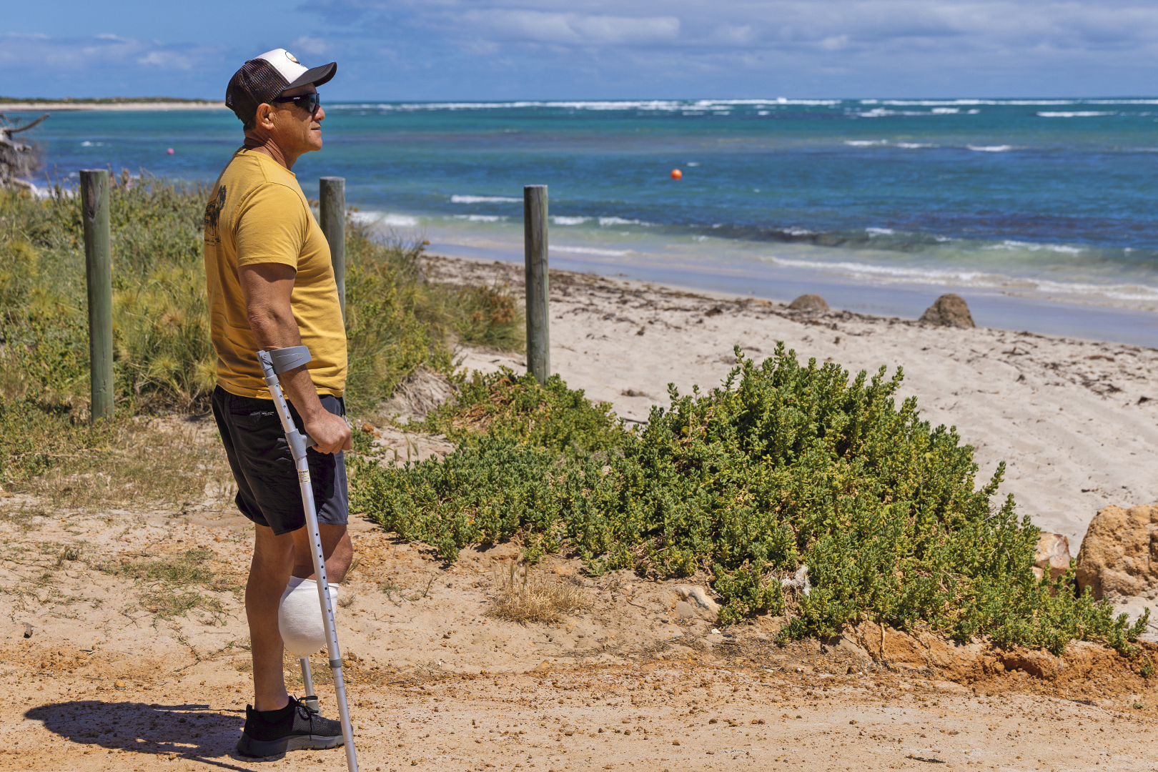 Australian shark attack survivor says predator was 'winking back' at him as he fought it off