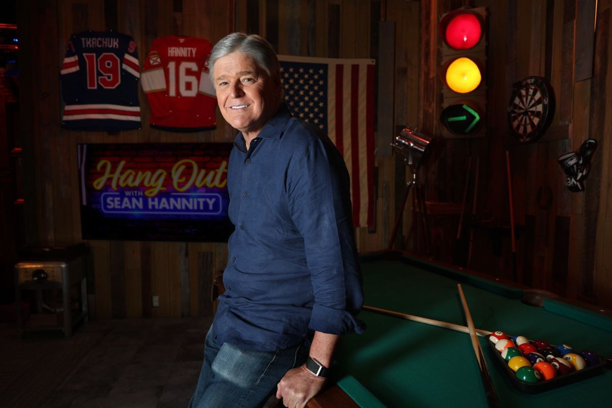 Inside the man cave with Sean Hannity