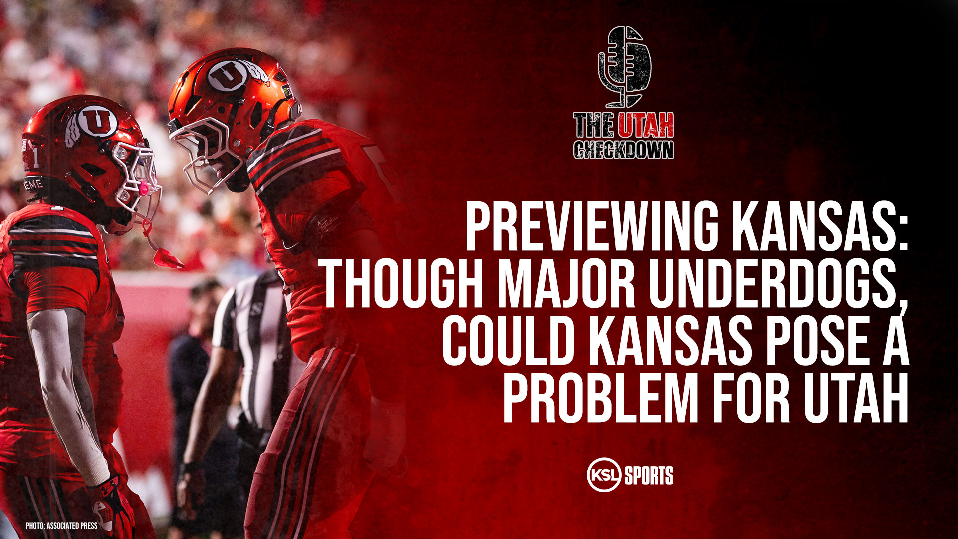 The Utah Checkdown podcast: Previewing Kansas | Could the Jaywawks pose a problem for the Utes?
