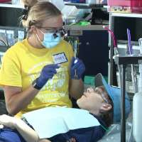 TeamSmile brings free dental care to children at America First Field