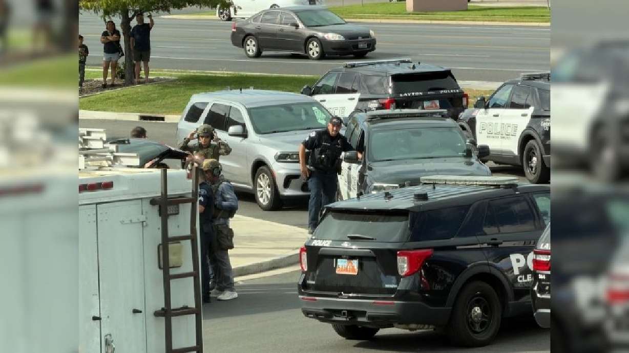 A large police presence was seen in Syracuse on Friday after an alleged domestic violence situation.