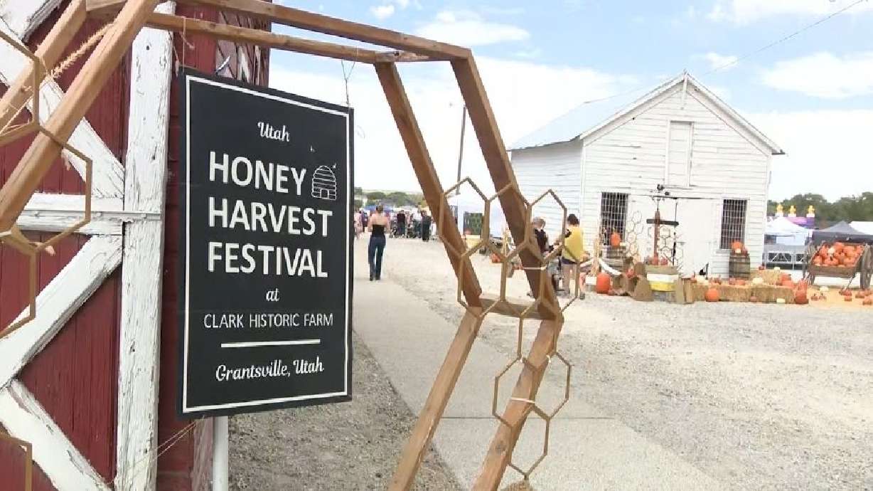 The 14th annual Utah Honey Harvest Festival runs Friday and Saturday, gathering attendees from across the region to celebrate honey and the bees that made it.