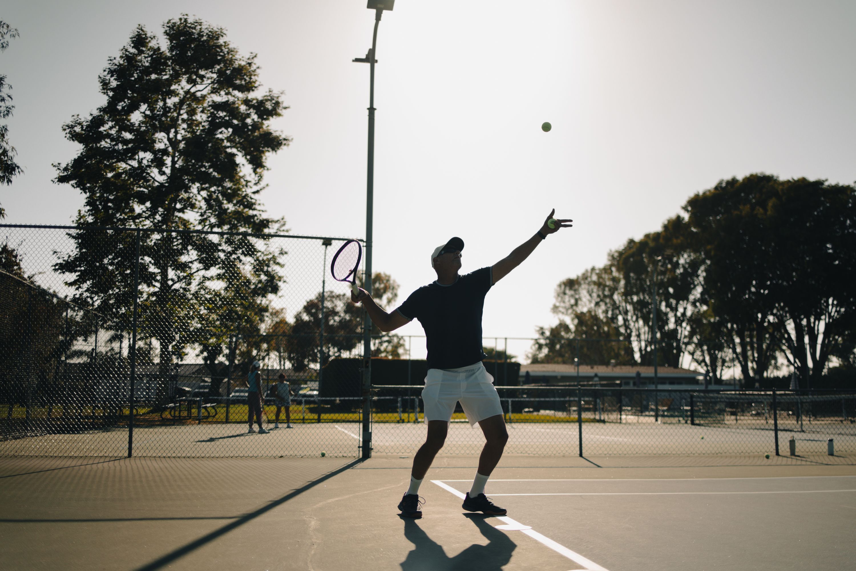 In addition to teaching math, Jeff works as a tennis coach for kids and adults.