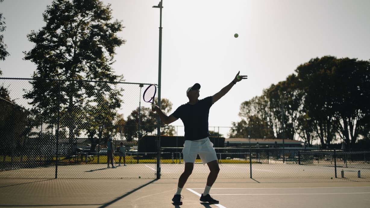 In addition to teaching math, Jeff works as a tennis coach for kids and adults.