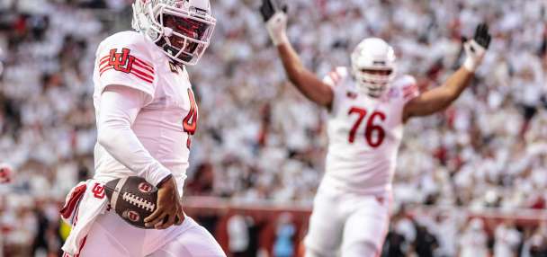 Wayshawn Parker rushes for 171 yards as No. 12 Utah stays undefeated in win over Kansas
