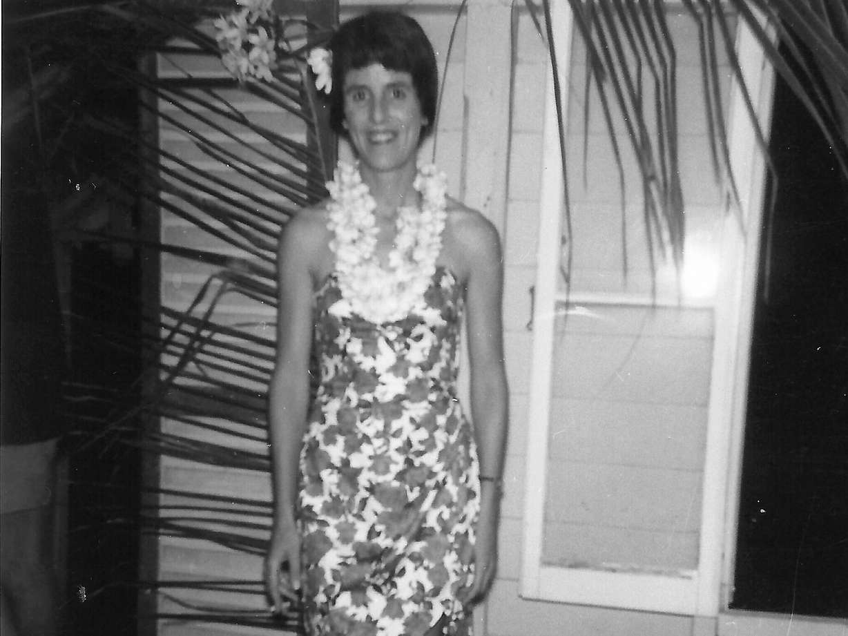 Pamela Atkinson in the Torres Strait Islands, where she worked in labor and delivery. Atkinson died on Saturday at the age of 93.