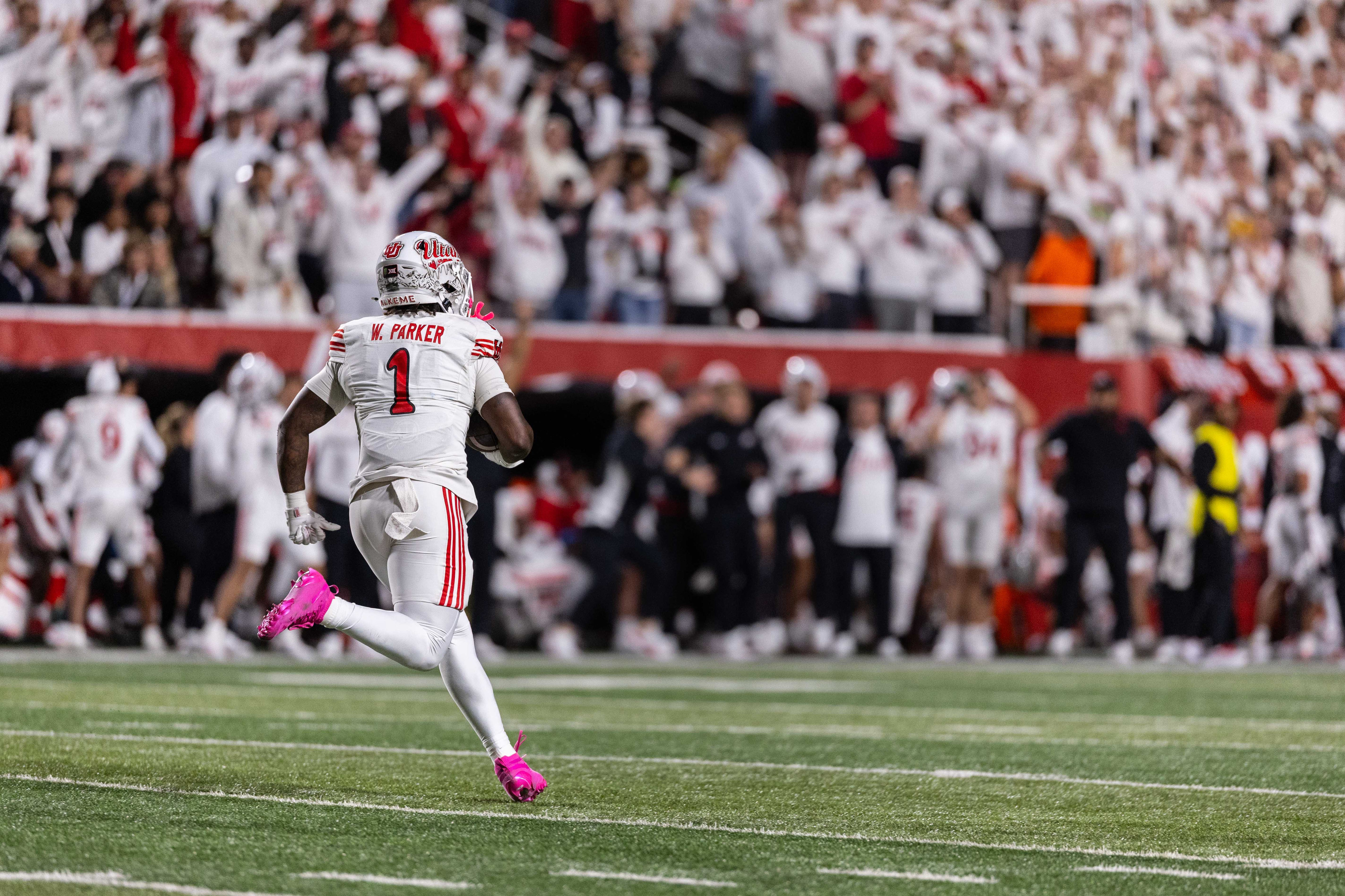 Wayshawn Parker rushes for 171 yards as No. 12 Utah stays undefeated in win over Kansas