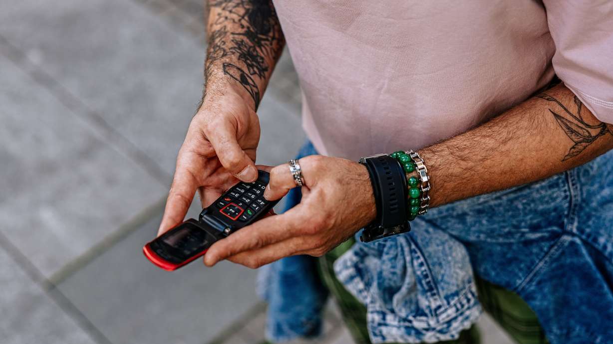 Switching to a flip phone may improve your social life and give you more free time.