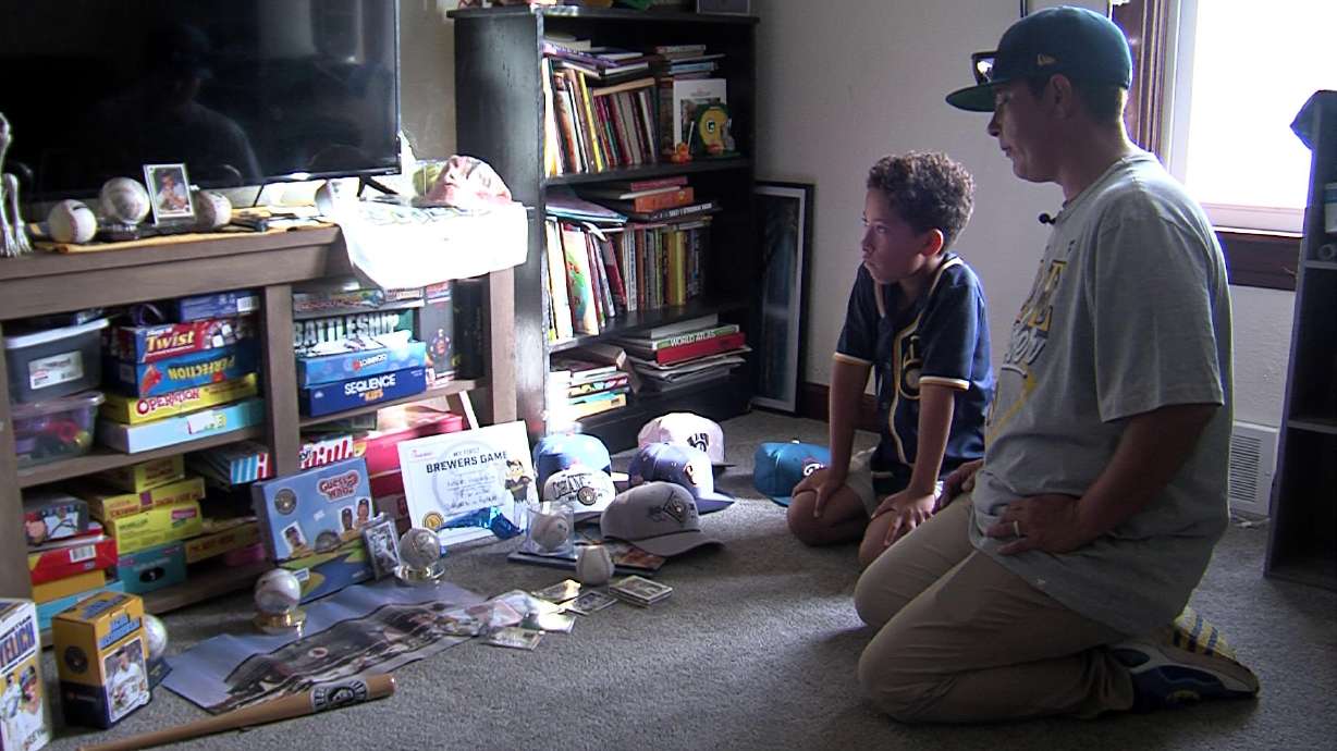 For many Wisconsin baseball fans, the Milwaukee Brewers have provided a source of joy and a welcome break from life’s challenges this season. For 9-year-old Kevin Higgins, that escape has taken on an even deeper meaning.