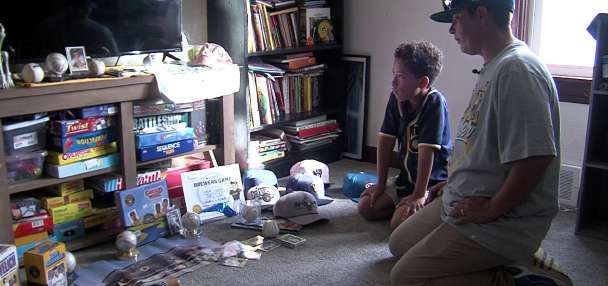 'He just gets to be a kid': Brewers games bring comfort to 9-year-old who lost both parents