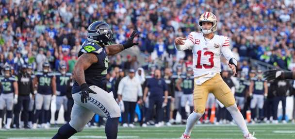 Brock Purdy leads 2 late scoring drives to deliver a 32-29 win for the 49ers over the Seahawks