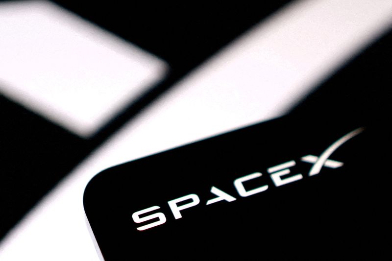 FILE PHOTO: The SpaceX logo in this illustration taken June 11, 2026.