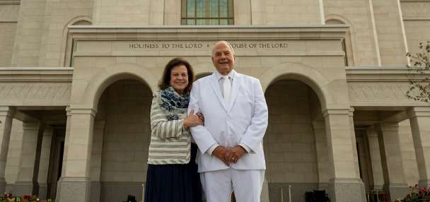 Gathering Israel: Elder Ronald A. Rasband dedicates Ephraim Utah Temple