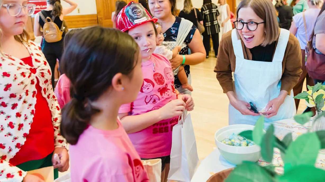Hundreds of girls attended the Provo Girls Summit at the Provo Library on Thursday.