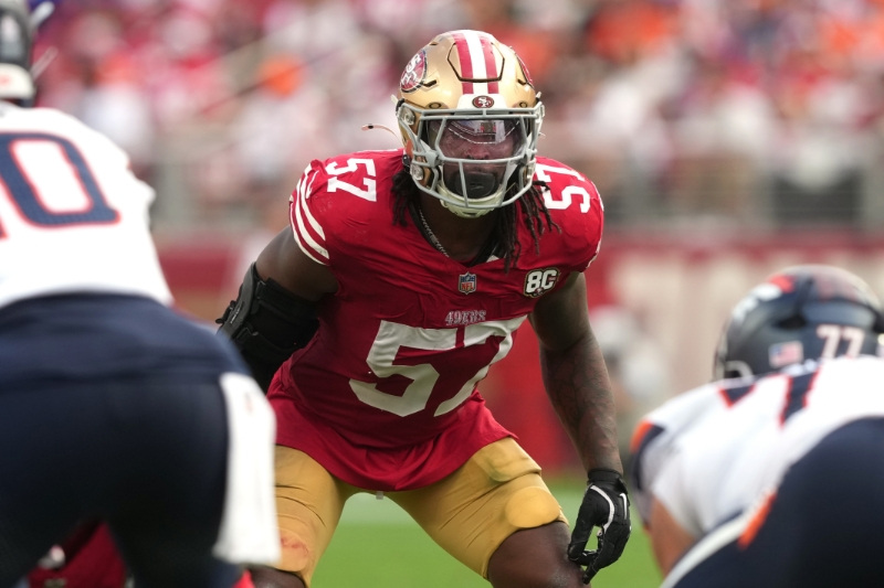 Niners LB Dre Greenlaw suspended 1 game for headbutt vs. Seahawks