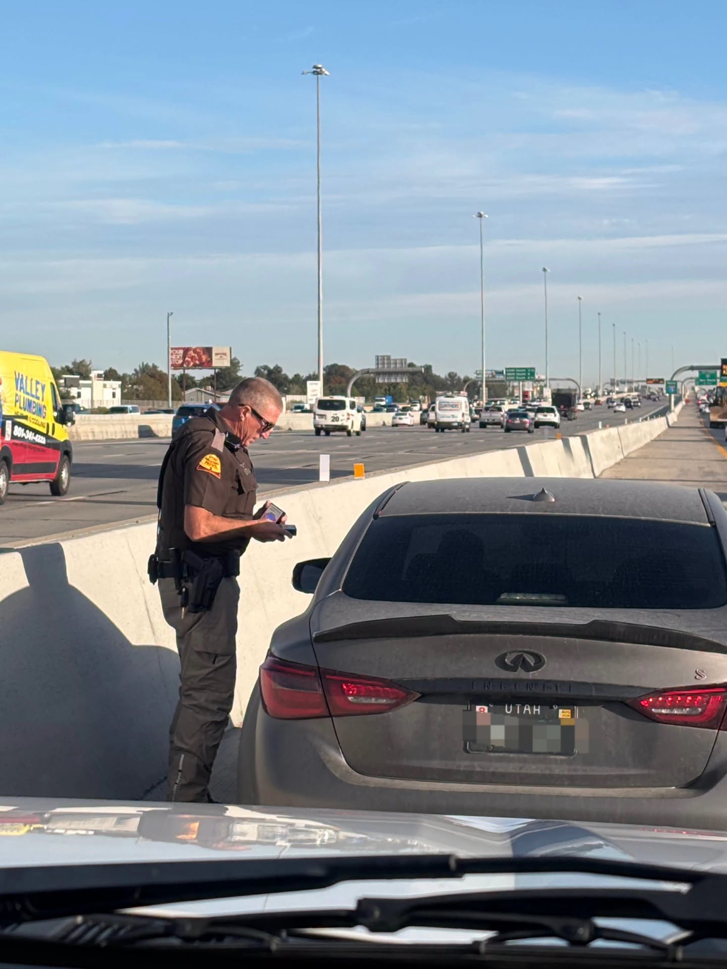 UHP trooper Steve "Odie" Myer is back to work.