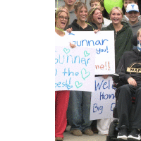 Utah County teen returns home after spinal cord injury, surrounded by community support