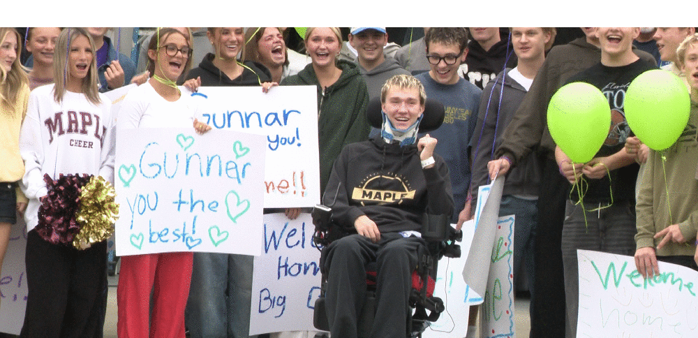 Utah County teen returns home after spinal cord injury, surrounded by community support
