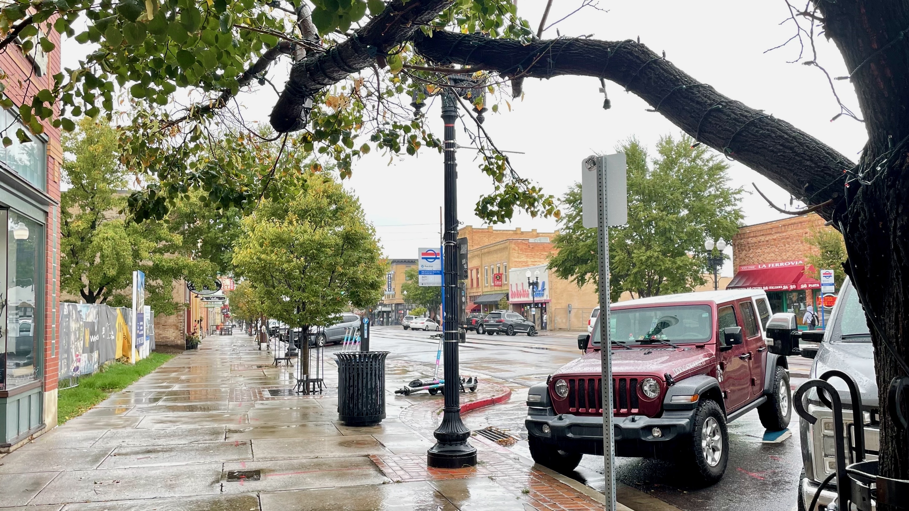 25th Street is pictured on Monday.