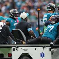 Jaguars LT Anton Harrison to have arthroscopic knee surgery and will miss weeks, maybe months