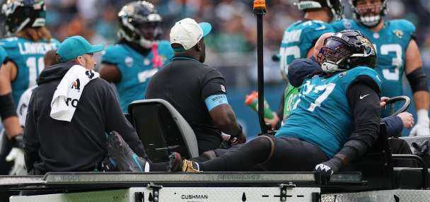 Jaguars LT Anton Harrison to have arthroscopic knee surgery and will miss weeks, maybe months