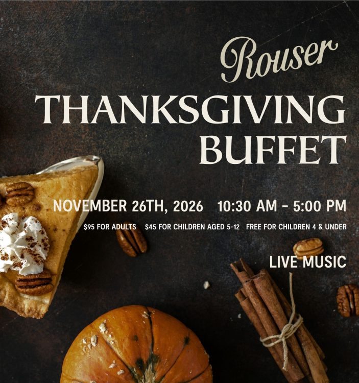 2026 Thanksgiving at Rouser