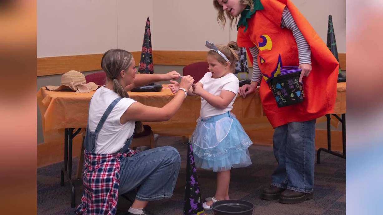 The service branch of the Utah Tech Student Association sponsored the special needs community at an annual event featuring karaoke, games and crafts.