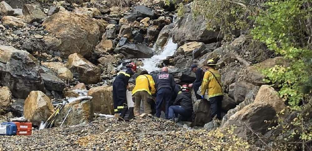 Witnesses: Before Big Cottonwood flooding Sunday, there was a rescue in the same area
