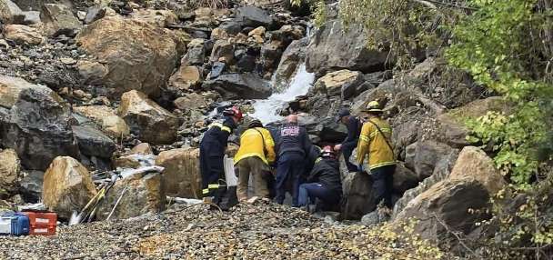 Witnesses: Before Big Cottonwood flooding Sunday, there was a rescue in the same area