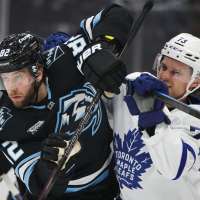 Utah Mammoth 'need to be better' despite outlasting Toronto Maple Leafs in thriller
