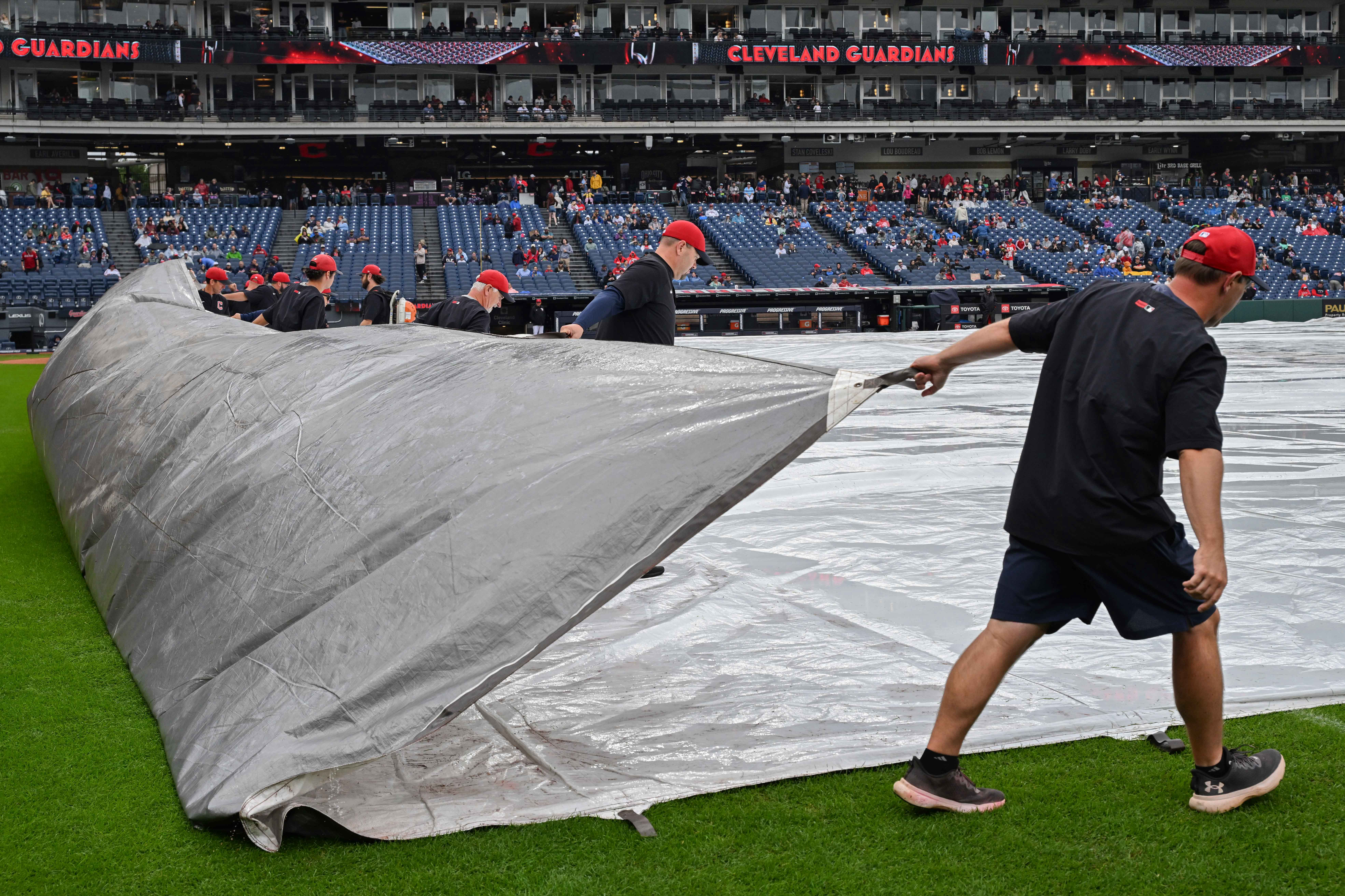 Rays, Guardians to play ALCS Game 3 in afternoon with rain forecast Thursday night