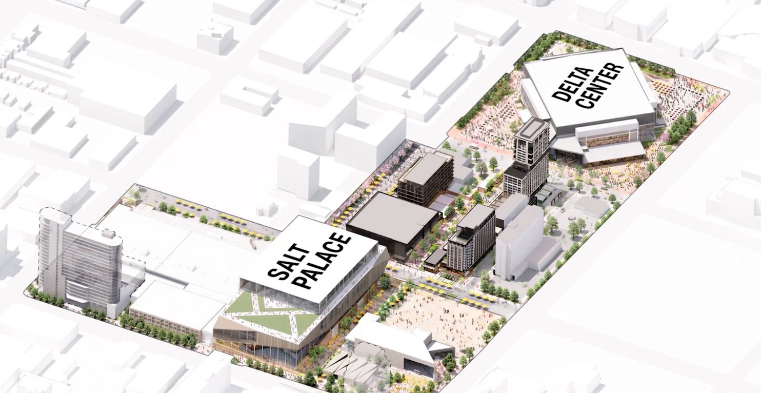 Smith Entertainment Group, Salt Lake leaders unveil updated downtown vision