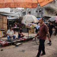 Commercial goods no longer entering Gaza, raising fears of worsening shortages in the territory