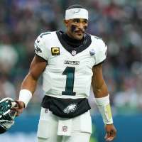 Eagles rule out quarterback Jalen Hurts for Sunday's game against Carolina with a blood clot
