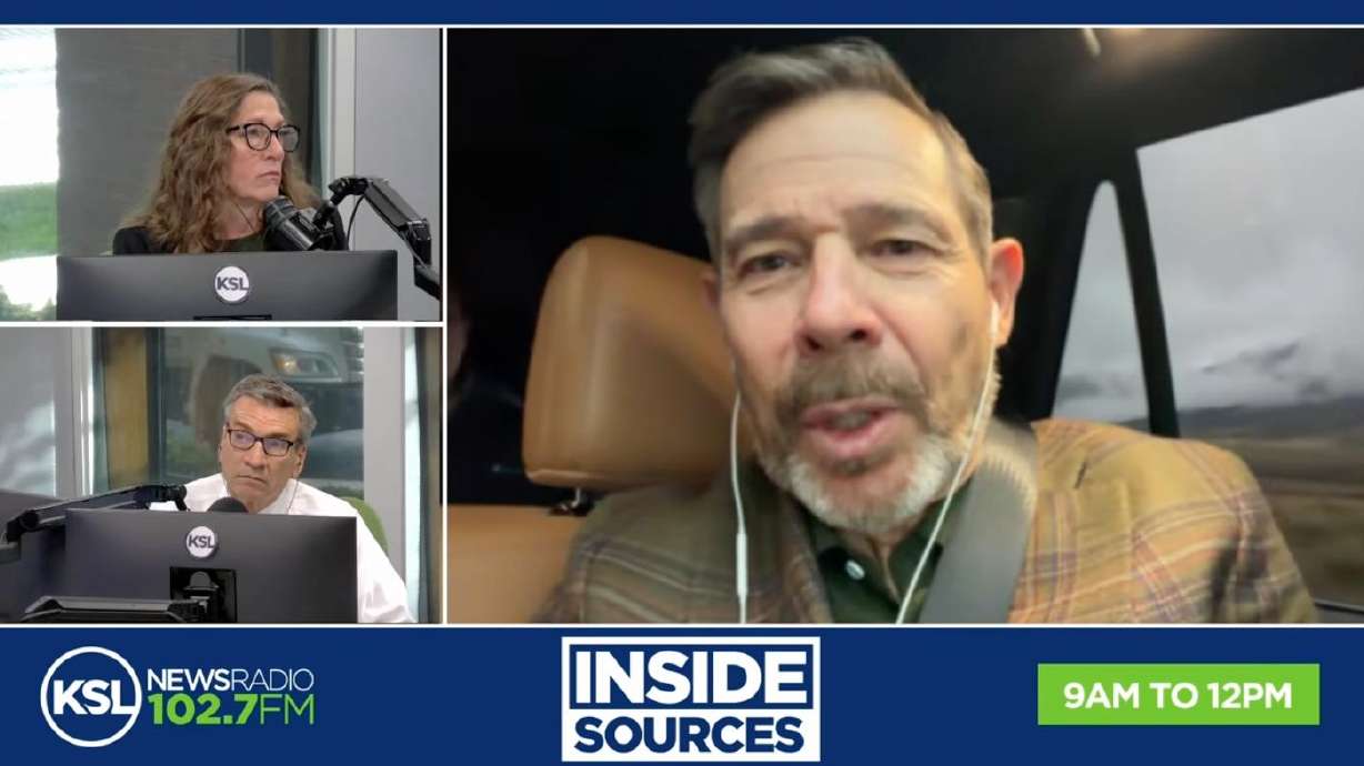 Utah Sen. John Curtis speaks with KSL NewsRadio Inside Sources hosts Holly Richardson and Greg Skordas Wednesday Oct. 14.