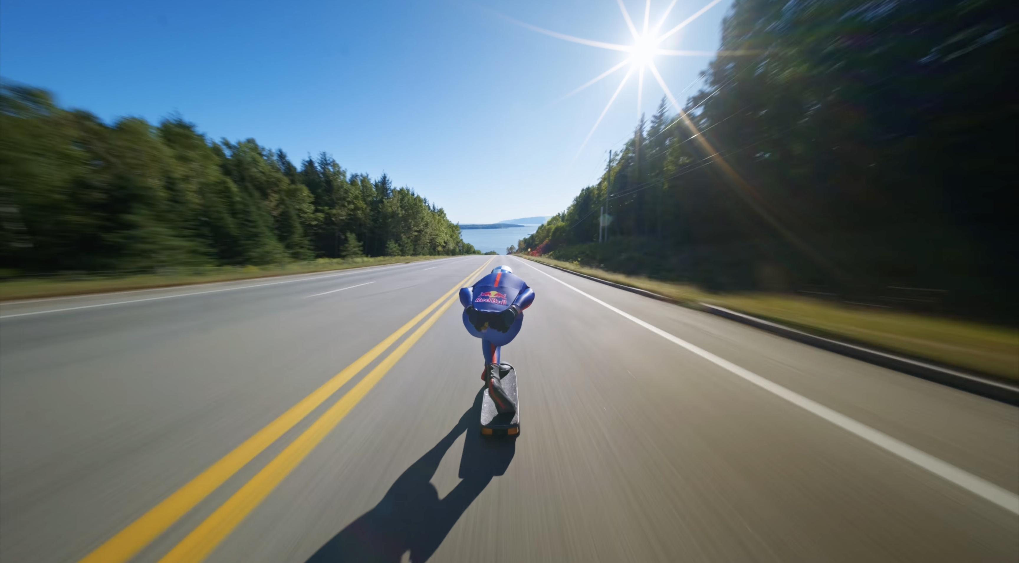 Have You Seen This? Spanish skateboarder breaks downhill speed world record