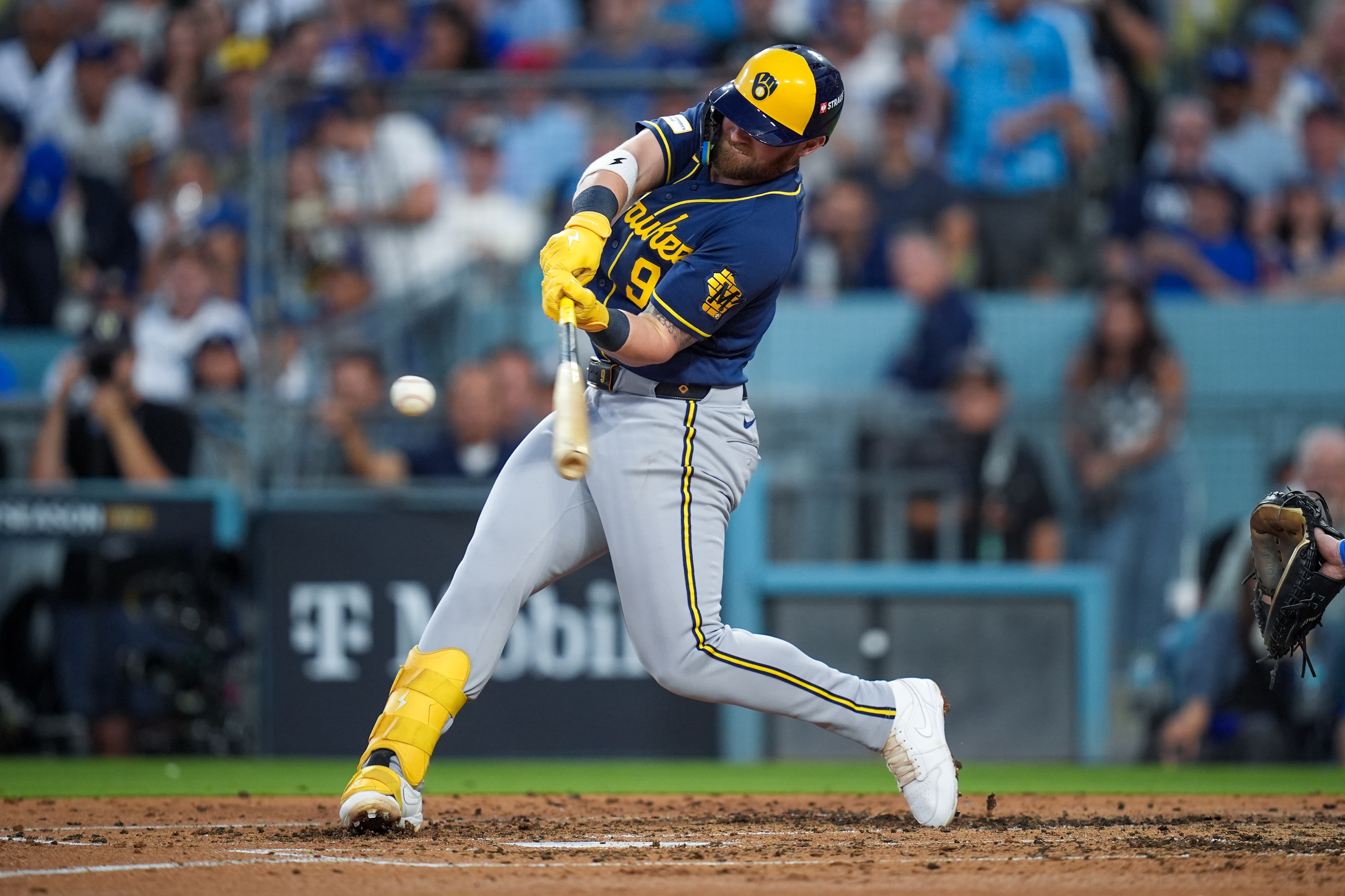 Brewers slugger Jake Bauers wins NLCS MVP award against hometown Dodgers