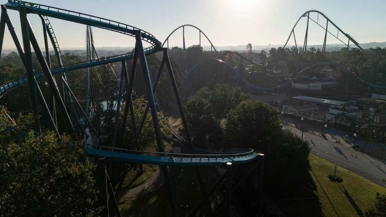 A view of Six Flags Over Georgia