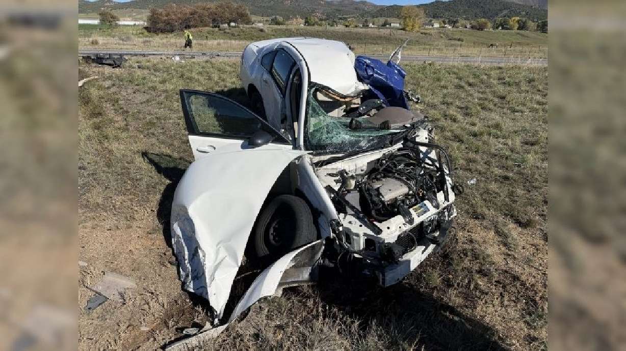 A person died in Summit County on Thursday after driving their car the wrong way down I-80 and colliding with a van. The driver of the car was pronounced dead at the scene, while the van driver was taken to the hospital.