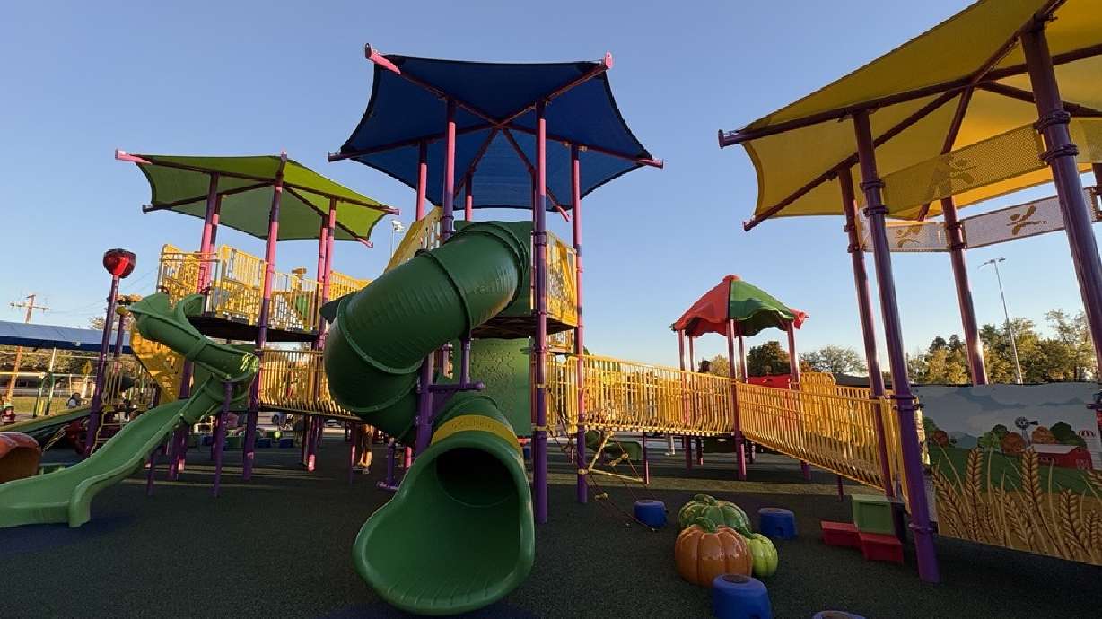 A new all-abilities playground opened to the public on Thursday in Clearfield.