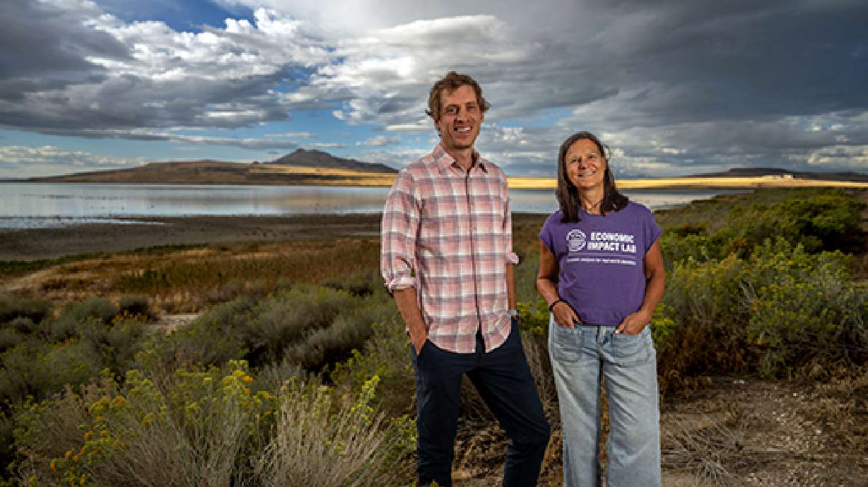 Weber State University economics professors Matt Gnagey and Therese Cavlovic polled Utahns in 2025, asking how much they'd be willing to save the Great Salt Lake.