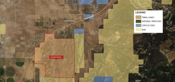 Paiute Tribe opposes Iron County's proposed zoning changes near tribal lands