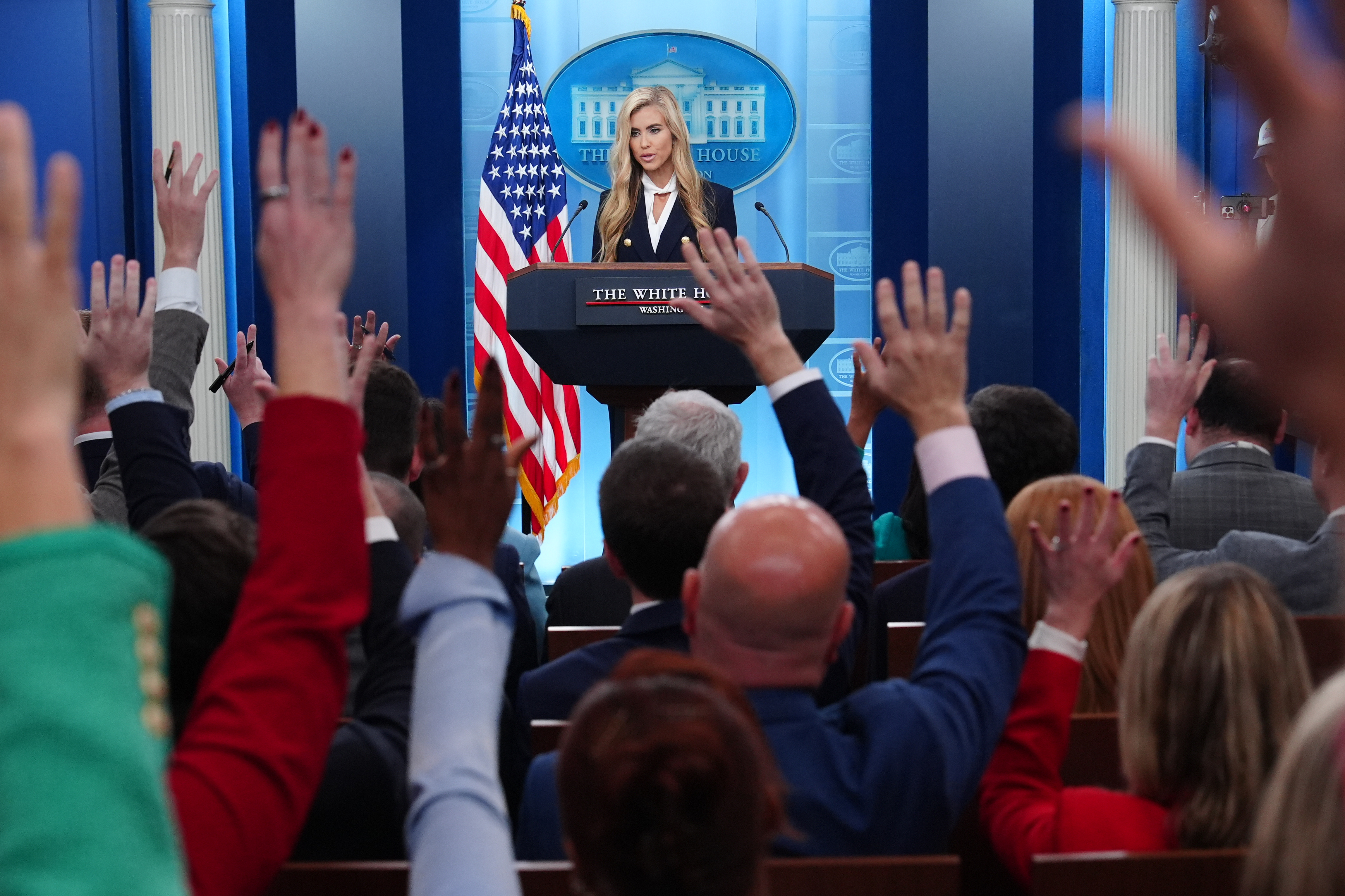 White House press secretary Katie Zacharia is leaving the job after a rocky start