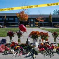 Man who stopped Oregon elementary school shooter has daughters at the school, his mom says