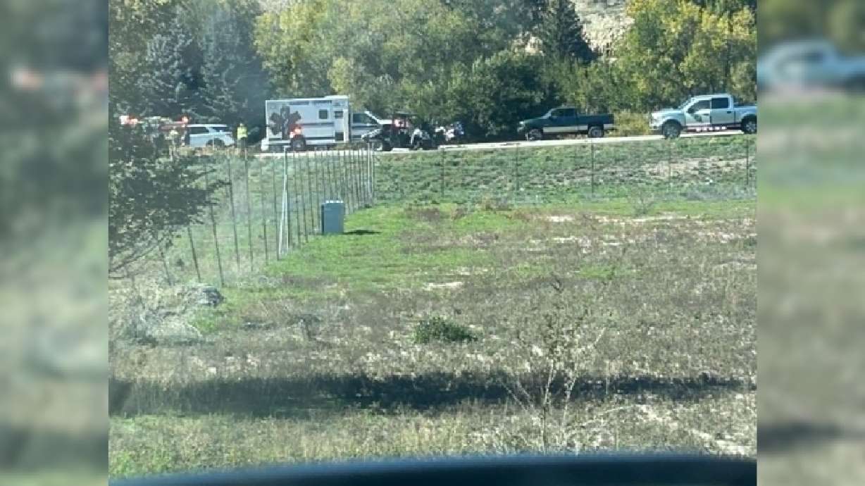 A side-by-side and a semitruck collided on U.S. Route 6 on Friday, killing the driver of the side-by-side and sending the passenger to the hospital in unknown condition.