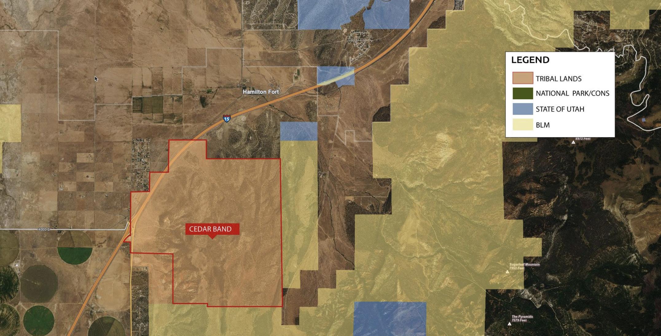 The Paiute Indian Tribe of Utah, which owns approximately 2500-3000 acres of federally designated trust land in Iron County, noted that the zone overlay plans in Iron County would allow for the building of a large-scale data center "within proximity of tribal lands."
