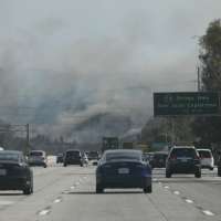 New wildfire in Southern California explodes in size, burning multiple homes